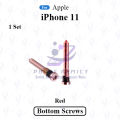 For Apple iPhone 11 New Bottom Screw Pentalobe Dock Connector Screw Replacemnt Parts. 