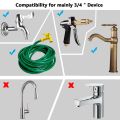 Garden Quick Connect Release Water Hose Fittings Plastic Connectors, Male & Female 3/4 Inch GHT 10Pcs. 