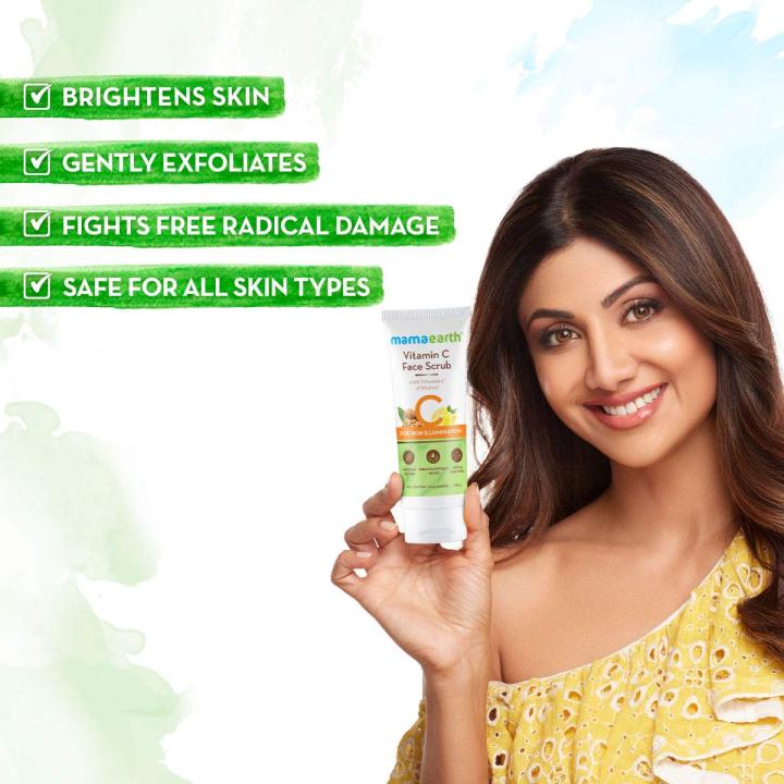 Mamaearth%20Glowing%20Skin%20With%20Vitamin%20C%20and%20Walnut%20For%20Skin%20Illumination%20Face%20Scrub%20%20(100%20g)%20-%20Image%203