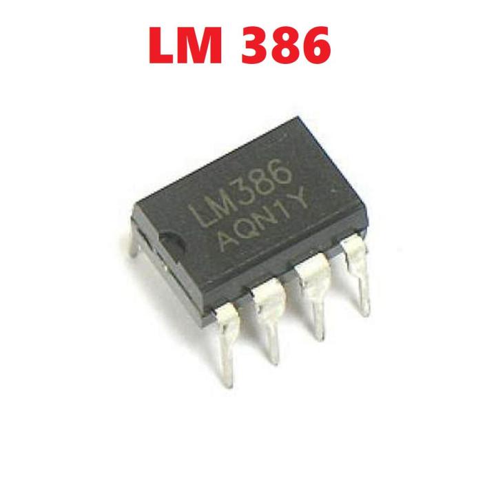 3Pcs- LM386 IC LM386 Amplifier IC LM386P IC LM386N OPAMP Dual Operational Amplifiers DIP 8 Pin Leads Chip IC