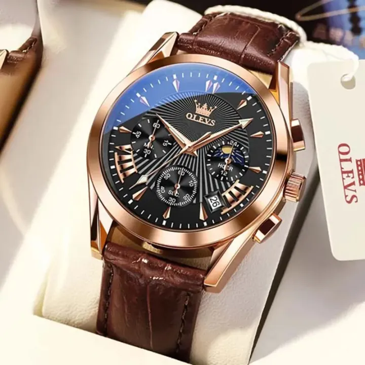 olevs%20leather%20waterproof%20quartz%20fashion%20watch%20for%20men%20-%20Image%205