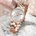 CURREN 9084 Casual Analog Quartz Watch for Women-Rose White. 