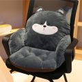 Lumbar Support Pillow All-Inclusive One-Piece Cushion Floor Cushion Integrated Floor Cushion Tatami Chair Cushion Office Long-Sitting Backrest. 