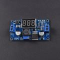 LM2596S Power Module + LED Voltmeter DC-DC Adjustable Step-Down Power Supply Module With Digital Display. 