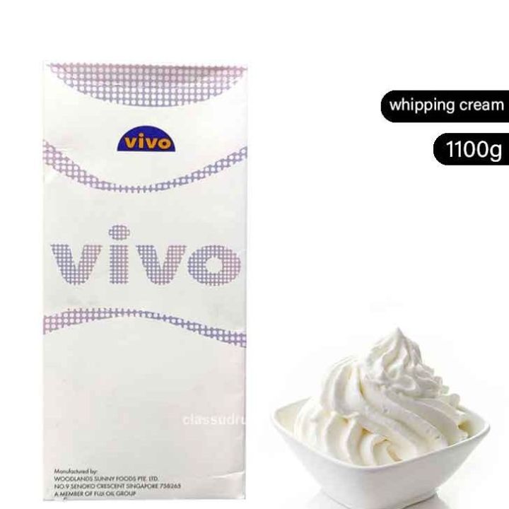 Vivo টপিং হুইপিং ক্রিম ভিভো ক্রিম (1100g)