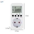 Digital Timer Outlet FR Plug Energy Saving Timer Timer Switch. 