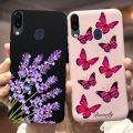 For Samsung Galaxy M10 M20 M30 Case Stylish Cartoon Sunflower Soft Silicone Phone Back Cover For Samsung M 10 20 30 M305F Fundas.