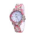 Pink Analog Bracelet Watch for Women. 