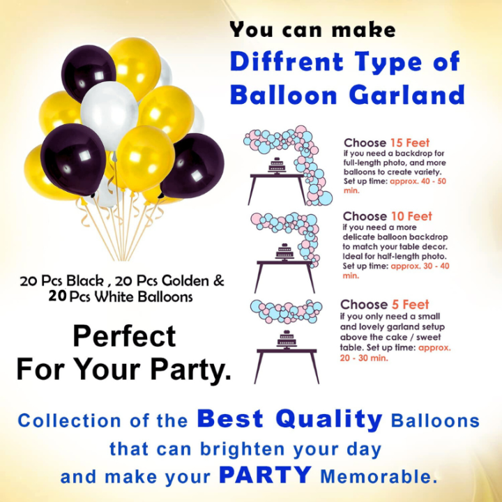 Golden%20Foil%20Welcome%20Home%20Decoration%20Pack:%20Banner,%20Balloons%20(Gold,%20Black,%20White),%20Both%20Side%20Tape%20-%20Complete%20Party%20Set%20(62%20Pcs)%20-%20Image%204