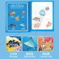 Reusable Coloring Book Magic Water Drawing Book Painting Drawing Toys Sensory Early Education Toys for Kids. 