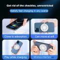 For iPhone Magsafe 15 Pro Max Magnetic Wireless Charger For Apple 14 Plus 13 12 11 X XS XR 8 AirPods Charging Phone Accessories.