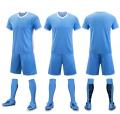 Adult football jersey set for men's and women's professional competitions, short eeed qui dr jersey, children's training summer camp team jersey.