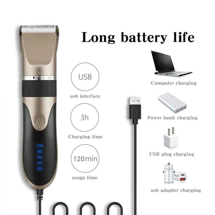 Professional%20Hair%20Clipper%20Men's%20Barber%20Beard%20Trimmer%20Rechargeable%20Hair%20Cutting%20Machine%20Ceramic%20Blade%20Low%20Noise%20Adult%20Kid%20Haircut%20-%20Image%205
