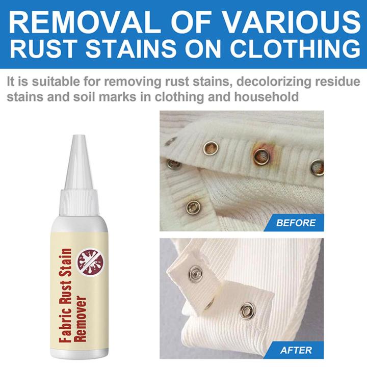 Fabric Rust Stain Remover Multi-purpose Clothes Cleaner Drop Cleansing Agent