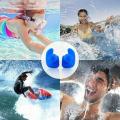 Reuseable Adults Swimming Diving Ear Plugs Waterproof Water Sports Kids Insulation Ear Protection 1Pair. 