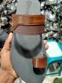 Stylish Leather Slides Sandal for Men 2023.