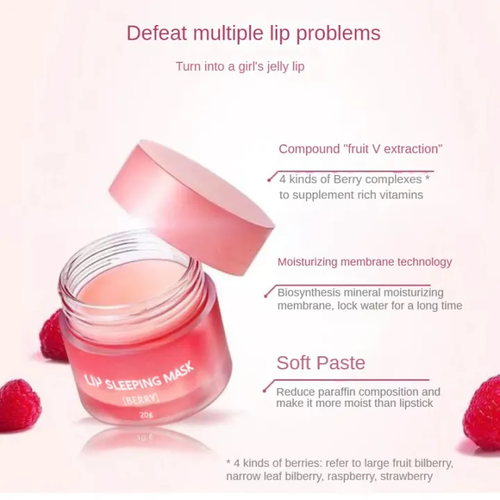 20g%20South%20Korea%20Lip%20Sleep%20Mask%20Night%20Sleep%20Maintenance%20Moisturizing%20Lip%20Gloss%20Bleach%20Cream%20Nourishing%20Lip%20Care%20Strawberry%20-%20Image%206