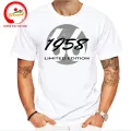Retro Classic Birthday 1958 Limited Edition T-Shirt Vintage Grunge Legends Born in 1958 T-Shirts Men The Birth Of 1958 Tee Shirt. 