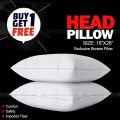 Exclusive Korean fiber Head pillow standard 18*26 size Cotton Fabric Head Pillow ( Buy 1 get 1 ) combo Mathar balish.