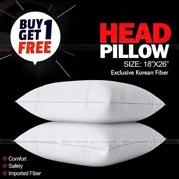 Exclusive%20Korean%20fiber%20Head%20pillow%20standard%2018*26%20size%20Cotton%20Fabric%20Head%20Pillow%20(%20Buy%201%20get%201%20)%20combo%20Mathar%20balish%20-%20Image%202
