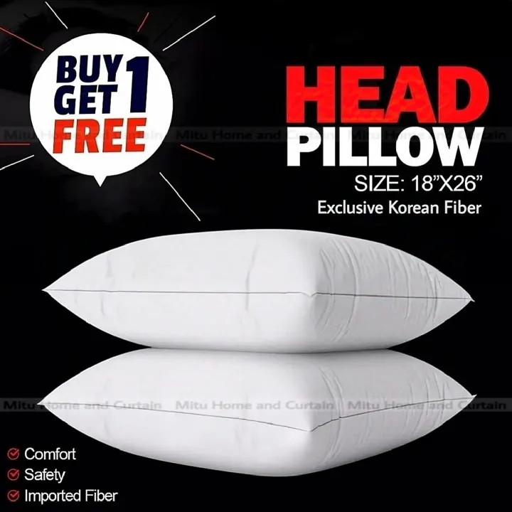 Exclusive%20Korean%20fiber%20Head%20pillow%20standard%2018*26%20size%20Cotton%20Fabric%20Head%20Pillow%20(%20Buy%201%20get%201%20)%20combo%20Mathar%20balish%20-%20Image%202
