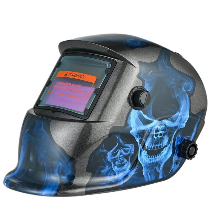 KOGEEK Industrial Welding Helmet Solar Power Auto Darkening Welding Helmet TIG MIG with Adjustable Head Band