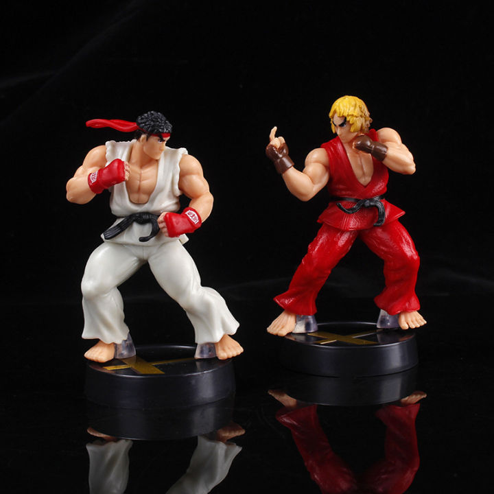 Anime Ken Masters Hoshi Ryu Action Figure PVC Toys Cute Street Fighter Game Dolls Room Decor Birthday Gift For Boys Ruiqir Super Store