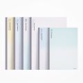 【Happy childhood memories】Campus Study Notebook A5 B5 Square English Subject Memo Columas Blank Simple Student Stationery. 