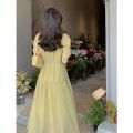 Nursing Dress Summer Chiffon Outdoor Fashion Hot Mom Nursing Loose Slimming Waist-Tight Women's Clothing Postpartum Clothes.