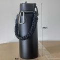 32 oz 1L Insulated Water Bottle with Straw Lid and Spout Lid,Stainless Steel Sports Water Bottle,Double Wall Vacuum ThermosBasketball.