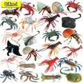 2022 Ocean Simulation Crab Figurines Collection Sea Life Hermit Crab Lobster Stingray Model Action Figure Marine Animals Kid Toy. 