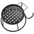 NXFDSIOZ 2X Metal Flower Holder Shelf Stand Hanging Pots Basket Plant Garden Wall Storage.