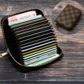 Brown Dedit Or Credit Card Holder With Wallet for Men And Women.