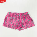 Teen Girl Floral Printed Mid Rise Elastic Waist Beach Shorts From Levin. 