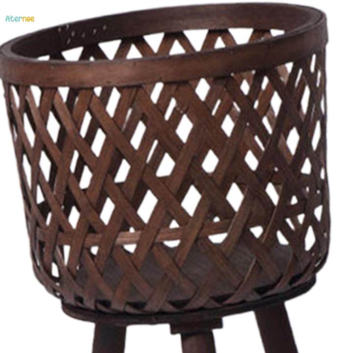 Rattan%20Basket%20Floor%20Planter%20for%20Home%20Office%20Multifunctional%20Flower%20Container%20-%20Image%205