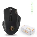IMICE G-1800 2.4Ghz Silent Mouse 1600DPI for Laptop Battery Version 4 Keys USB Transmission 10m Wireless Gaming Mouse. 