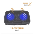 TCLP-88 Cooling Pad For 13-17 Inch Laptops Gaming Notebook with 2 large Fans.