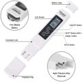 Digital Water Quality Tester,Portable 3 In1 TDS/Temp/EC Meter Tester 0-9990ppm Conductivity Detector Water Quality Monitor Purity Measure Tool for Pool.