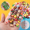 50Pcs Water Bottle Decor Nail Art Cartoon Resin Gems Cute Design Random Charms Yao Store. 