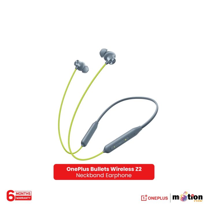 OnePlus Bullet Z2 Wireless  Bluetooth Headset/Earphone Beyond Bass With 12.4mm bass driver