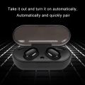 TWS-4 IPX5 Waterproof Bluetooth 5.0 Touch Wireless Bluetooth Earphone with Charging Box, Support HD Call & Voice Prompts.
