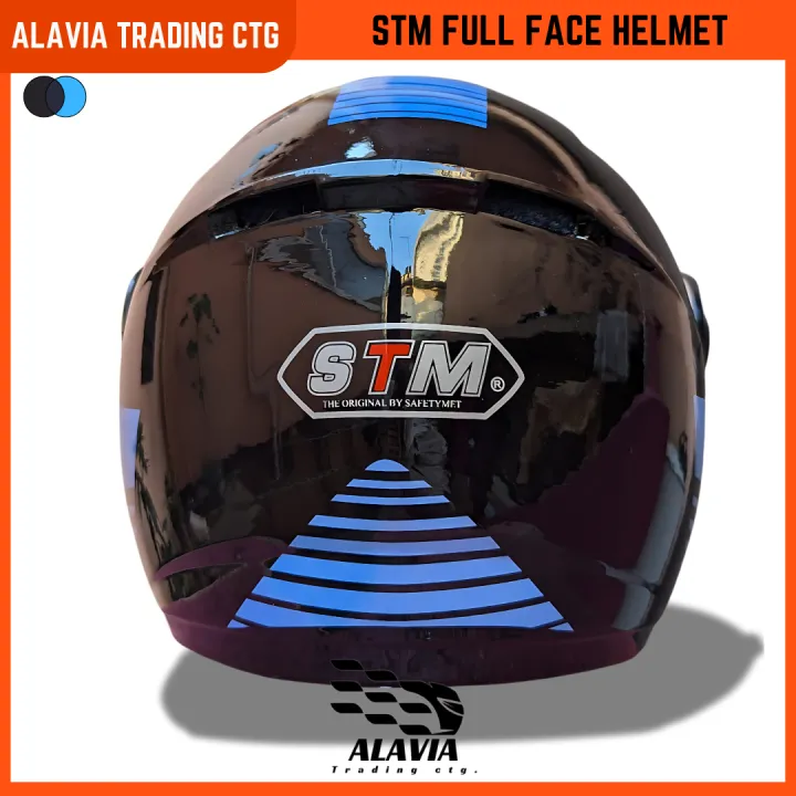 STM%20Premium%20Full%20Face%20Motorcycle%20Helmet%20with%20Graphic%20Design,%20Adjustable%20Strap,%20and%20Removable%20Visor%20-%20New%20-%20Image%205