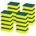 Durable Heavy Duty Multi Use Cleaning Sponges rub Non-Scratch Sponge Scrubbing Dish Sponges Use for Kitchens, Bathroom, Car & Odor Free - 20 pack.