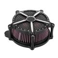 CNC Aluminium Motorcycle Modified Air Cleaner Intake Filter. 