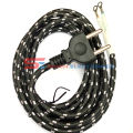Durable Cotton Wrapped Wire 2 Pin Plug Electric Iron Cord 2 Meter Iron Press Cable.