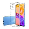 For Realme 8, Realme 8 Pro" Silicone Shock Proof Hard Back Soft Air Corner Bumper Anti-Scratch Cover Case for "Realme 8, Realme 8 Pro" (Transparent cover). 