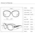 YSYX Polarized Women's Sunglasses Brand Designer Sun Glasses Fashion Classic Big Frame Glass Female Vintage Oculos De Sol ST2012.
