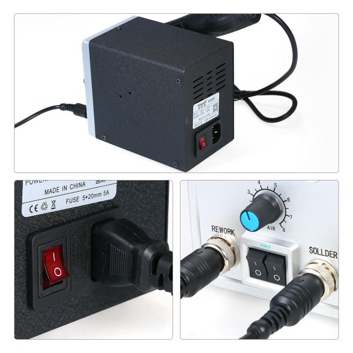 KOGEEK%20Soldering%20Station%208586%202%20in%201%20Hot%20Air%20SMD%20Rework%20Station%20220%20V%20Soldering%20Station%20Iron%20-%20Image%204