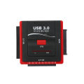 HXSJ USB 3.0 To SATA/IDE Adapter Hard Drive Converter for Universal 2.5/3.5 HDD/SSD Hard Drive Disk With Power Supply.