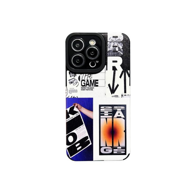 Trendy%20luxury%20label%20pattern%20cases%20iPhone15promax%201413%2012%2011%20Pro%20Max%20cases%20iPhone12%20iPhone11%20Silicone%20Soft%20Shell%20Cover%20-%20Image%2010